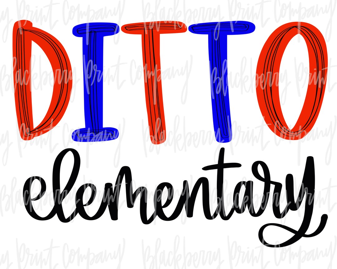 Ditto Elementary Calendar Codee Barbaraanne