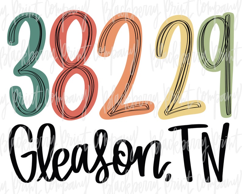 38229 Gleason TN PNG Sublimation Printable Etsy