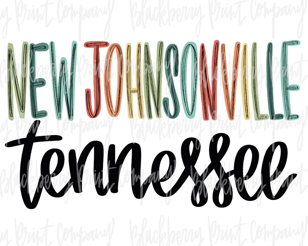 New Johnsonville TN PNG Sublimation Digital Download Etsy