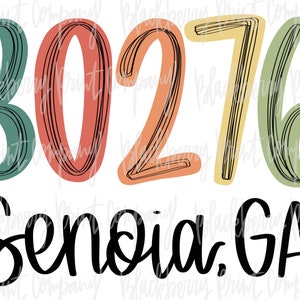 30276 Senoia GA PNG Sublimation Imprimable