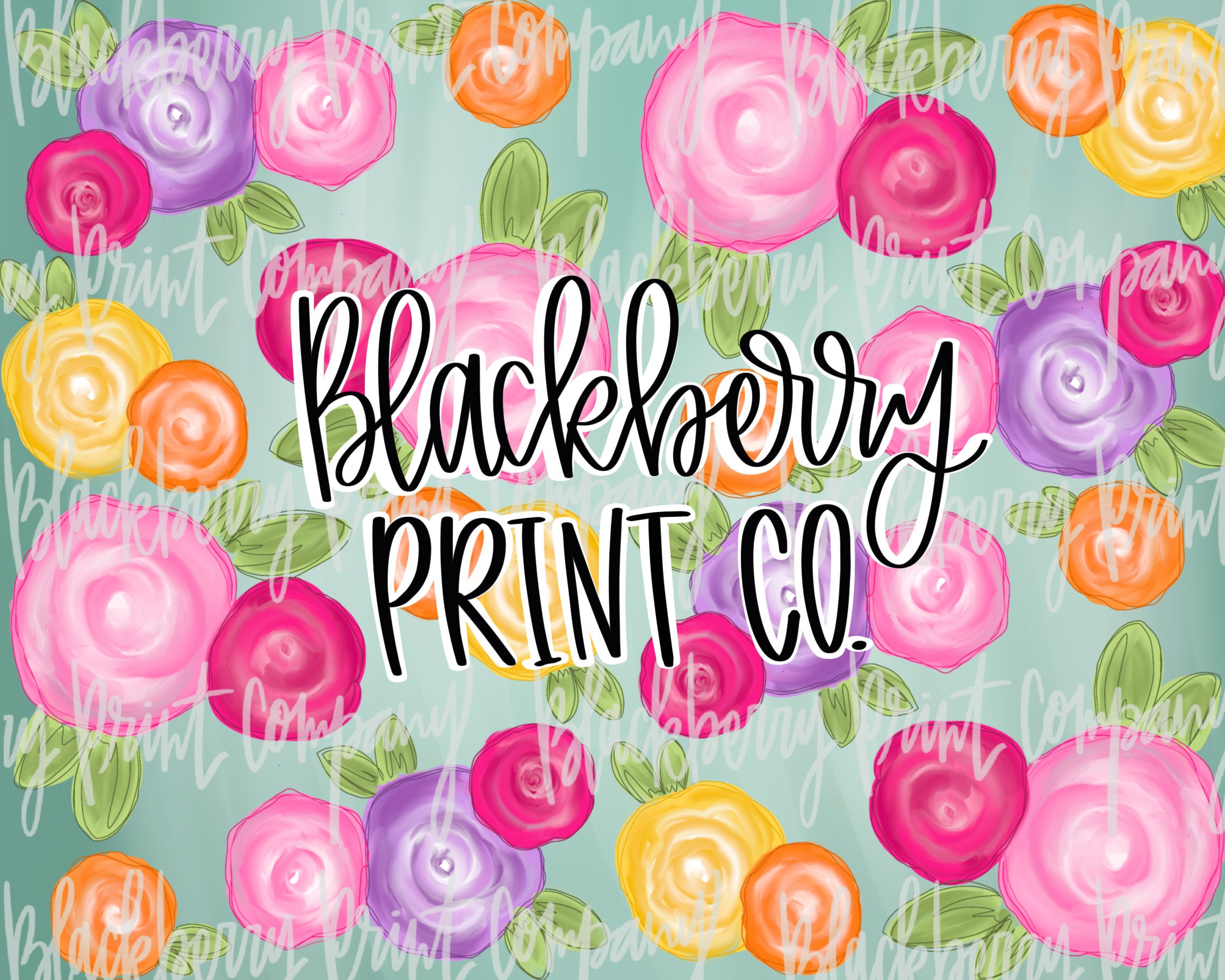 Roses Floral Background Digital Paper PNG Sublimation Digital Etsy