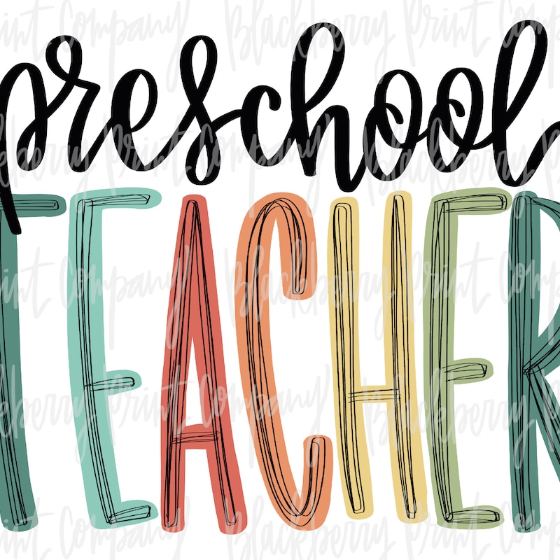 Preschool Teacher - Etsy