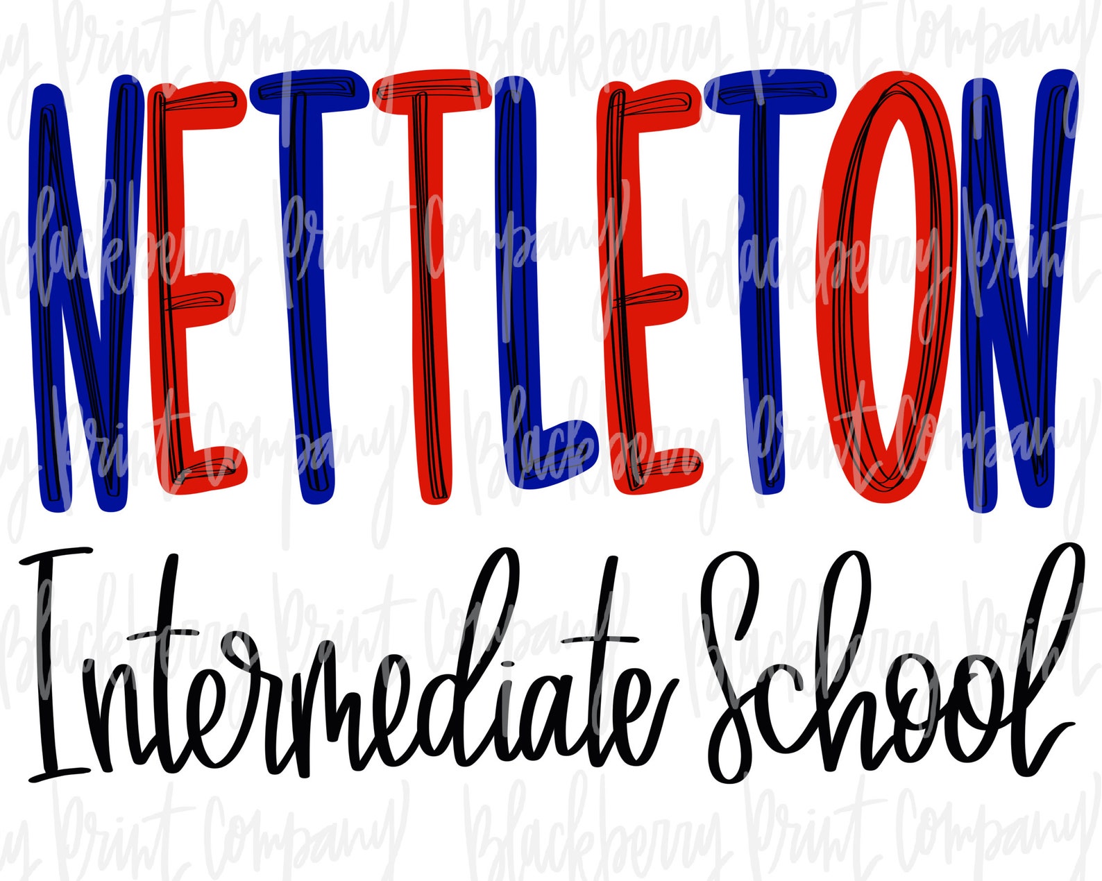 Nettleton Intermediate School PNG Sublimation Digital Download Etsy
