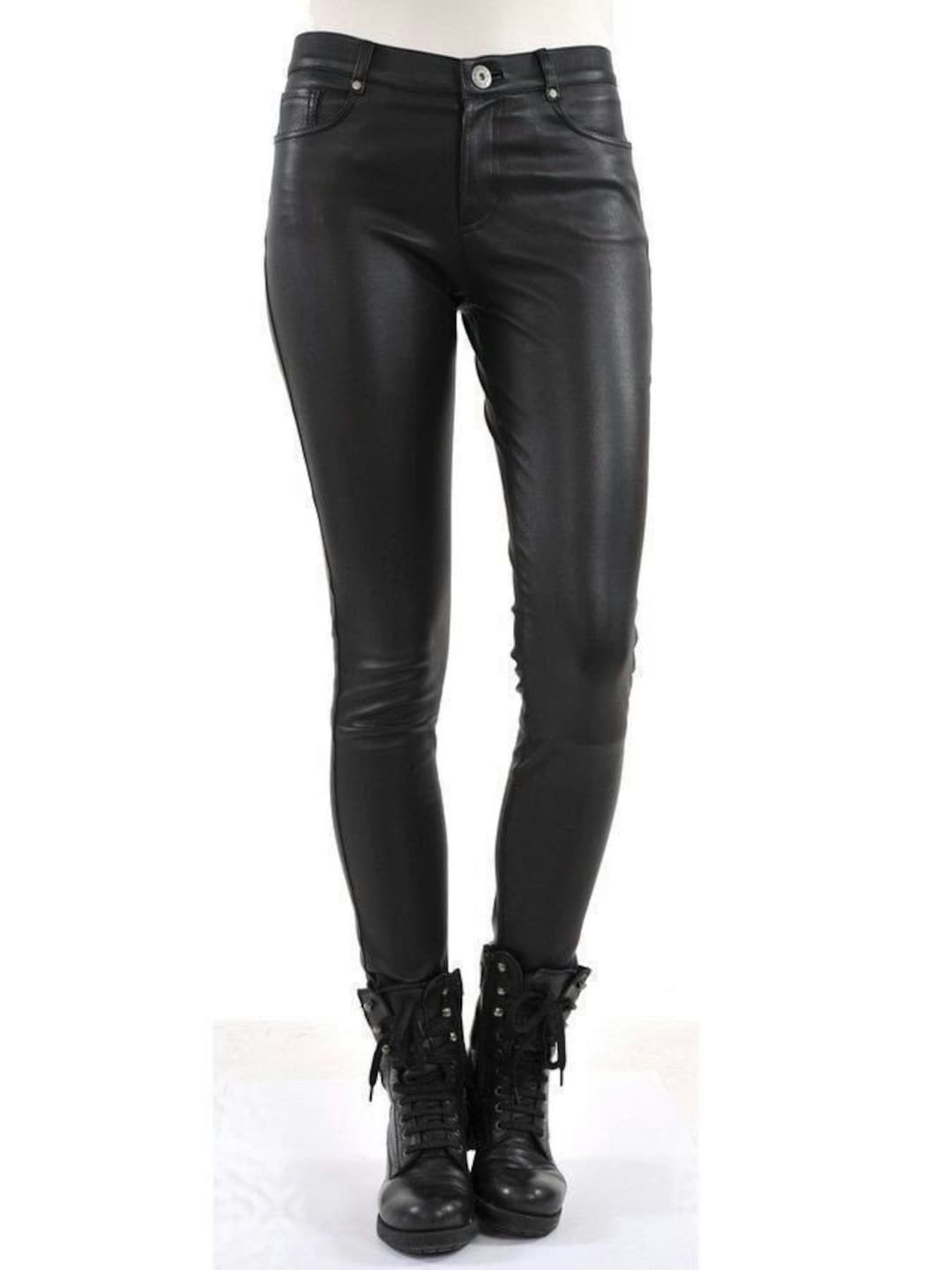 Leather Pants for Women's Leather Pants Motorcycle Pants Etsy