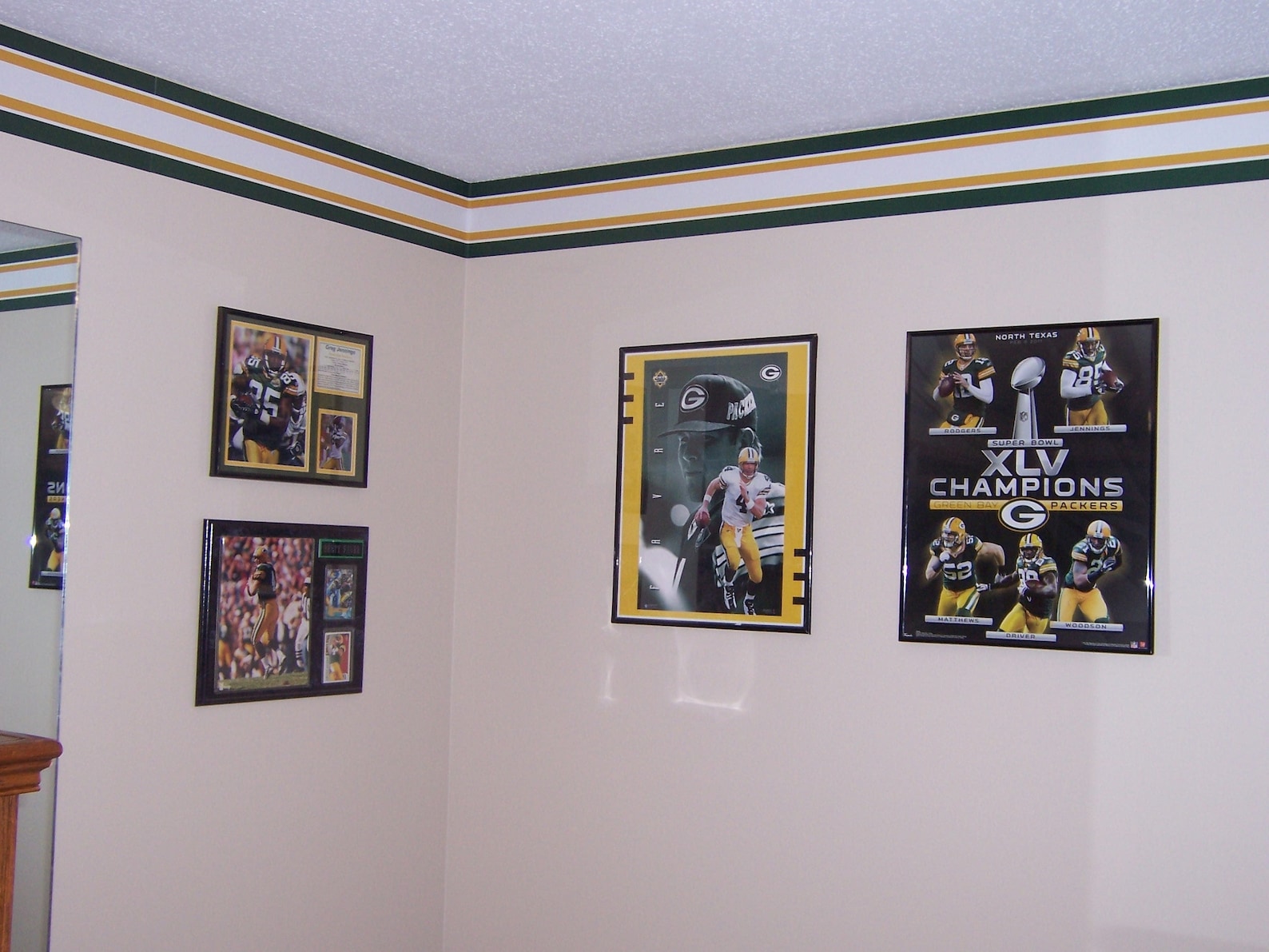 Green Bay Packers NFL Wallpaper Border Etsy