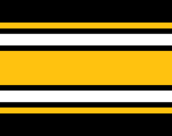 Pittsburgh Steelers Superstripes NFL Team Wallpaper Border