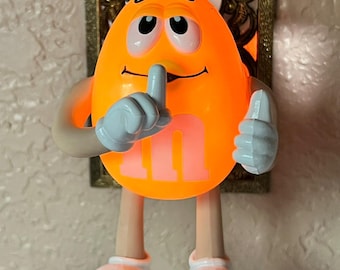 M&m's Yellow Night Light - Vintage Kids Lamp - Collector 1999
