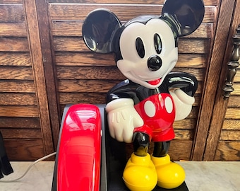 Vintage Mickey Mouse Phone 1990s - Etsy