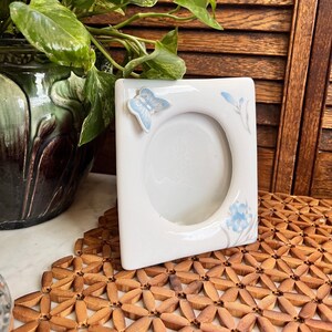 Porcelain 3D Butterfly Picture Frame