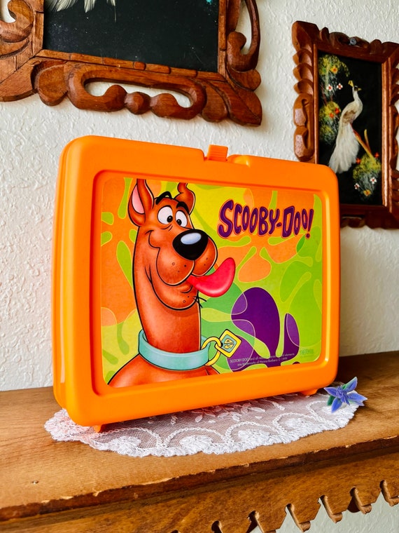 Vintage 2000 Orange Scooby Doo Lunchbox and Therm… - image 3