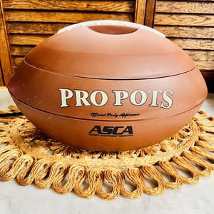 Pro Sport Football Shaped Crock Pot Slow Cooker Warmer – 1.5 Qt – Tailgating Party