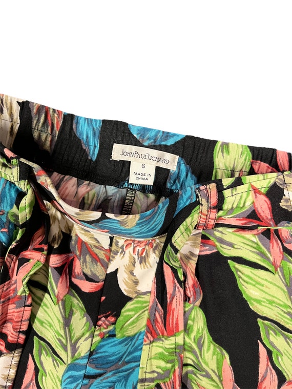 Tropical Palazzo Pants - image 3