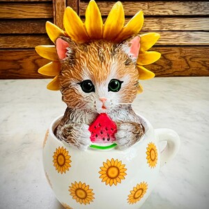 Hamilton Collection Cat Figurine - Etsy