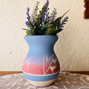 Southwestern Pottery Bud Vase