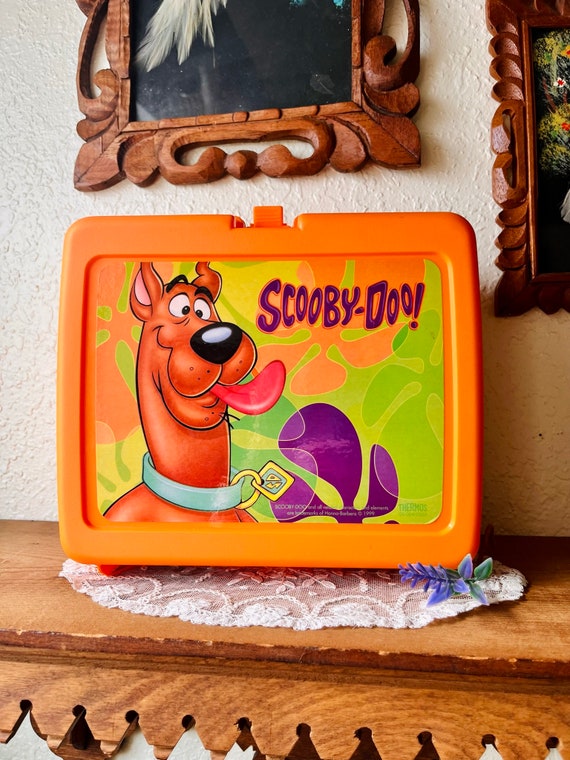 Vintage 2000 Orange Scooby Doo Lunchbox and Therm… - image 2
