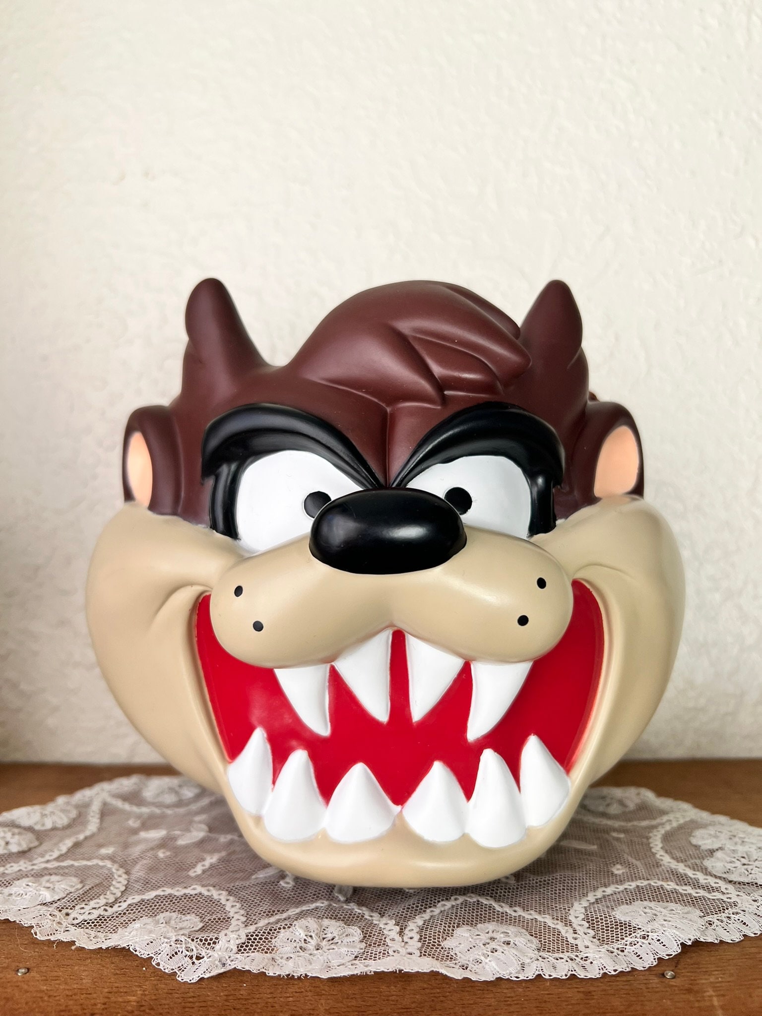 Tasmanian Devil Taz Halloween Candy Bucket - 90s Looney Tunes - Etsy