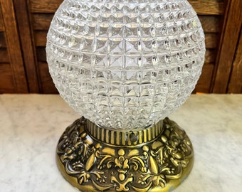 Antique Flush Mount Globe Light Fixture