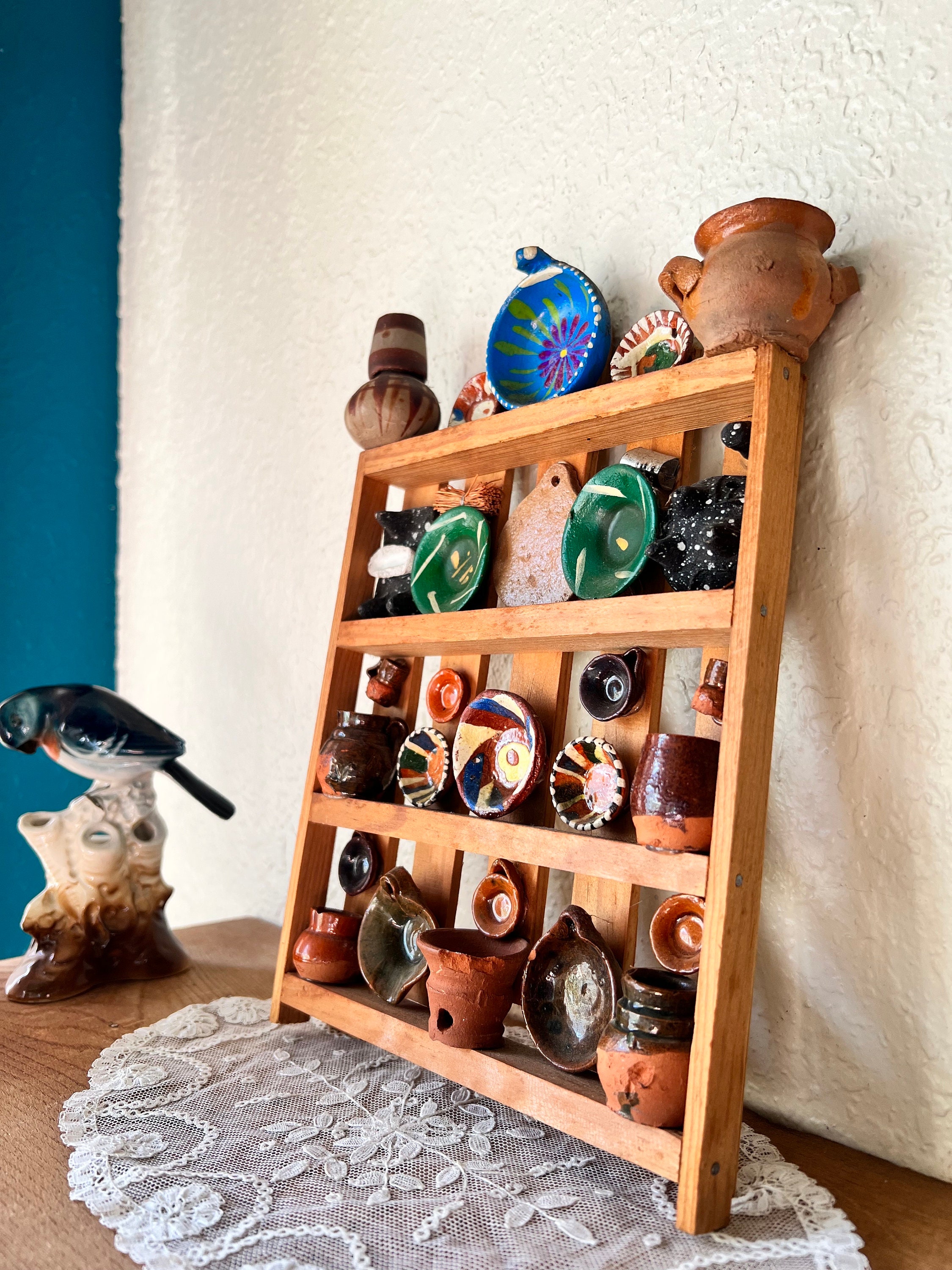 Vintage Mexican Folk Art Miniature Pottery Decor - Etsy Vintage Mexican Folk Art Miniature Pottery Decor - Etsy