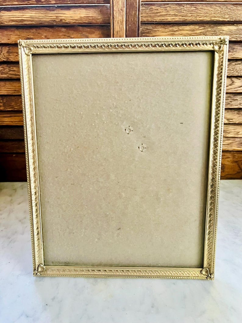 Vintage Style Gold Tone Ornate Metal Picture Frame 8x10 #184 - Etsy