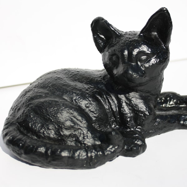 Large Statue Cat Etsy