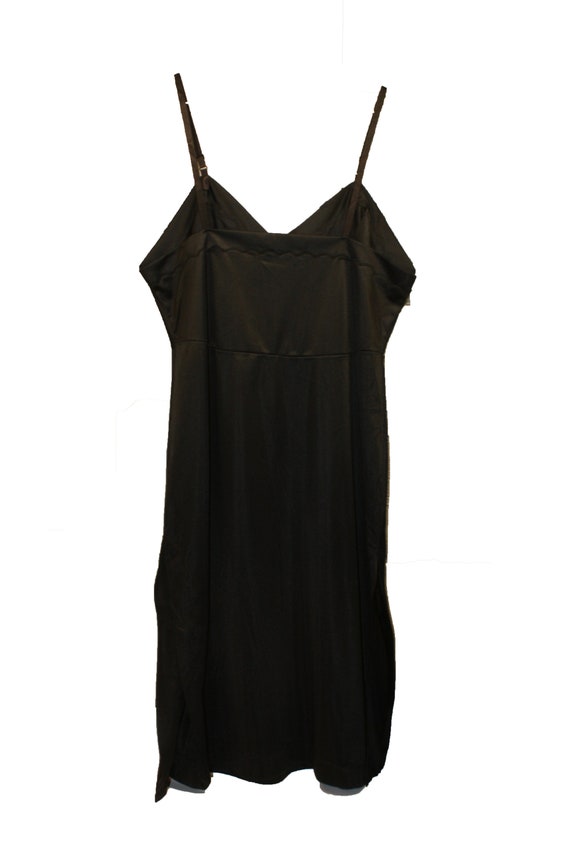 Vintage Bari Black Slip Dress - image 3