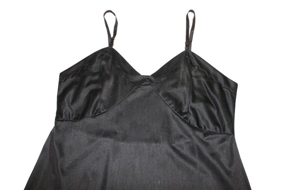 Vintage Bari Black Slip Dress - image 1