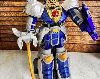 Power Rangers Jungle Fury DX Rhino Steel Megazord – Collectible Action Figure