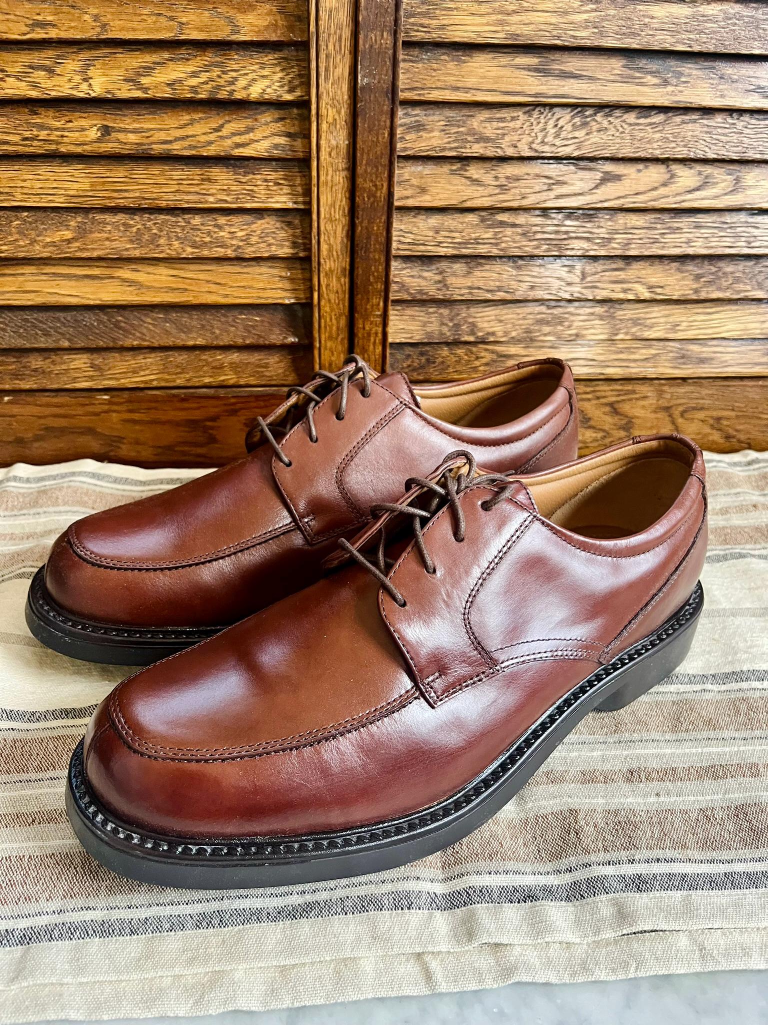 Vintage Dexter Wingtip Oxford Men’s 7.5C Brown Leather Dexter Vintage Shoes for Men for sale | eBay main image 2
