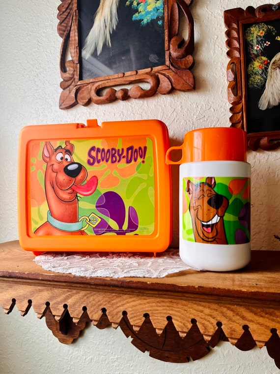 Vintage 2000 Orange Scooby Doo Lunchbox and Therm… - image 5
