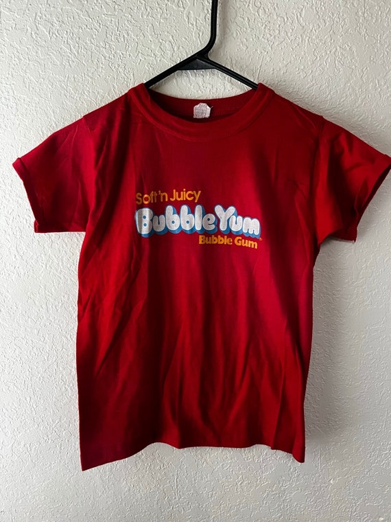 Vintage Bubble Yum Bubble Gum T-shirt - Kids Large (14-16