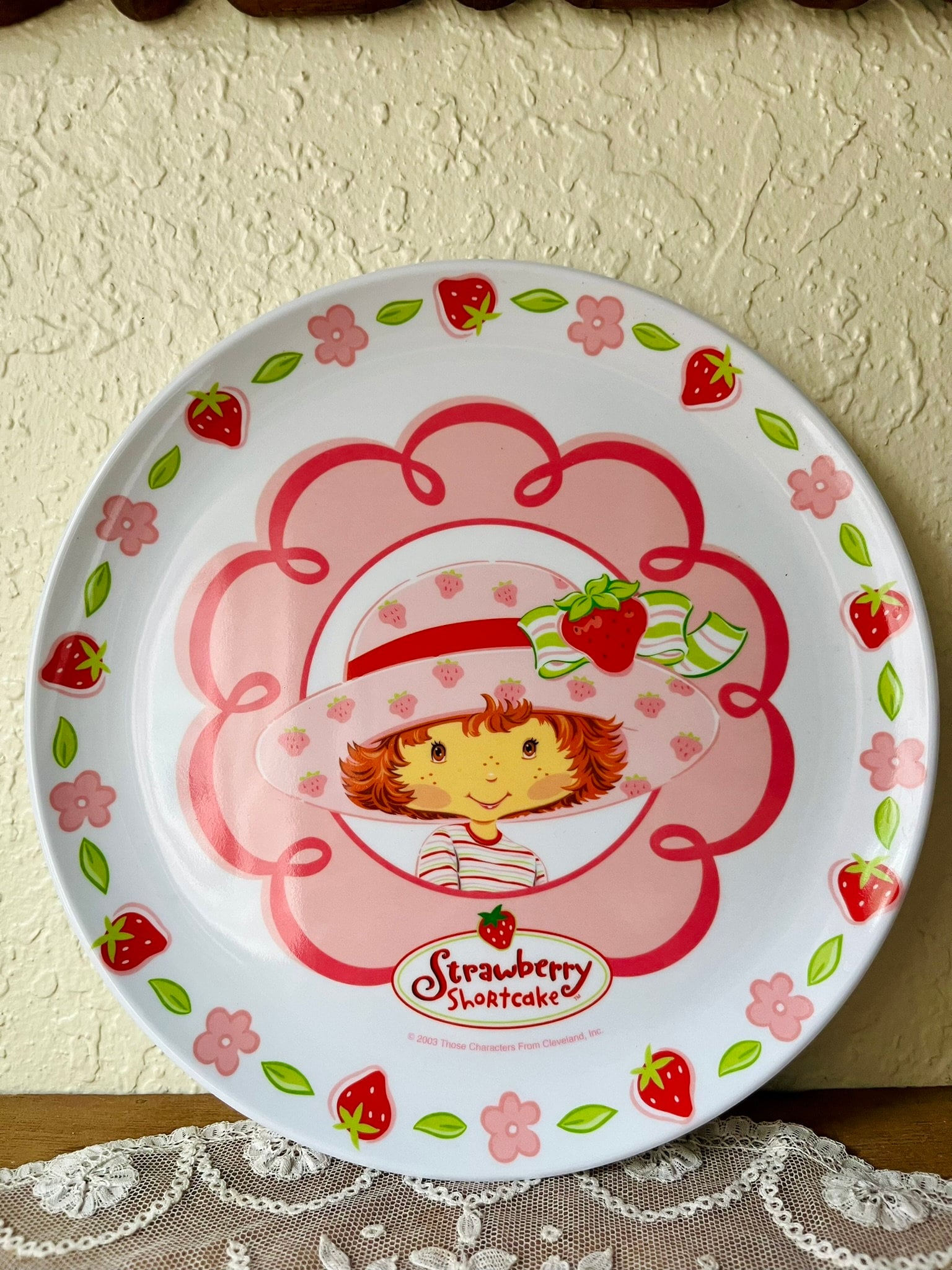 Vintage 2003 Strawberry Shortcake Melamine Plastic Kids Plate - Etsy