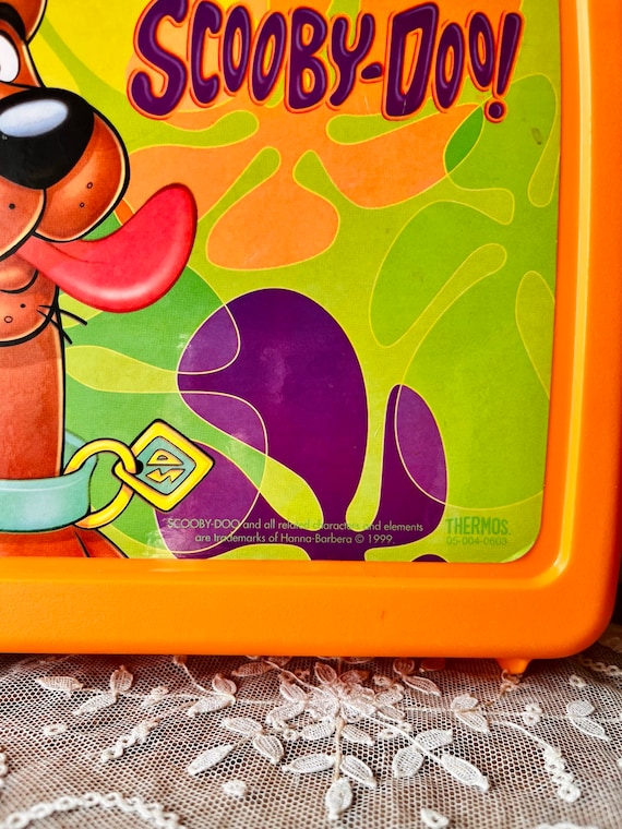 Vintage 2000 Orange Scooby Doo Lunchbox and Therm… - image 10