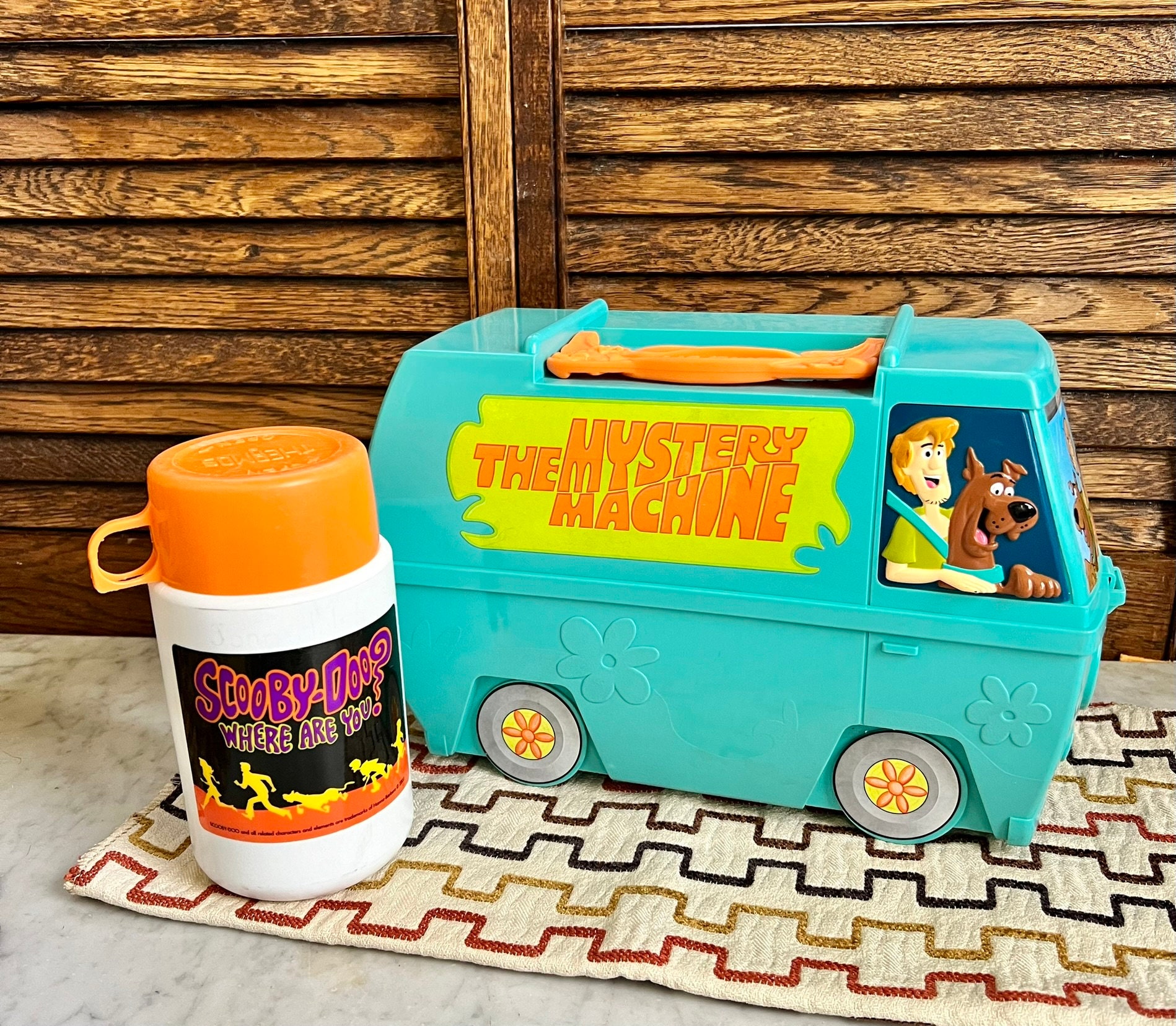 Scooby-Doo Mystery Machine Backpack and Lunch Box Scooby Doo Mystery Machine Lunch Bag Portable Tote Bag  main image 2