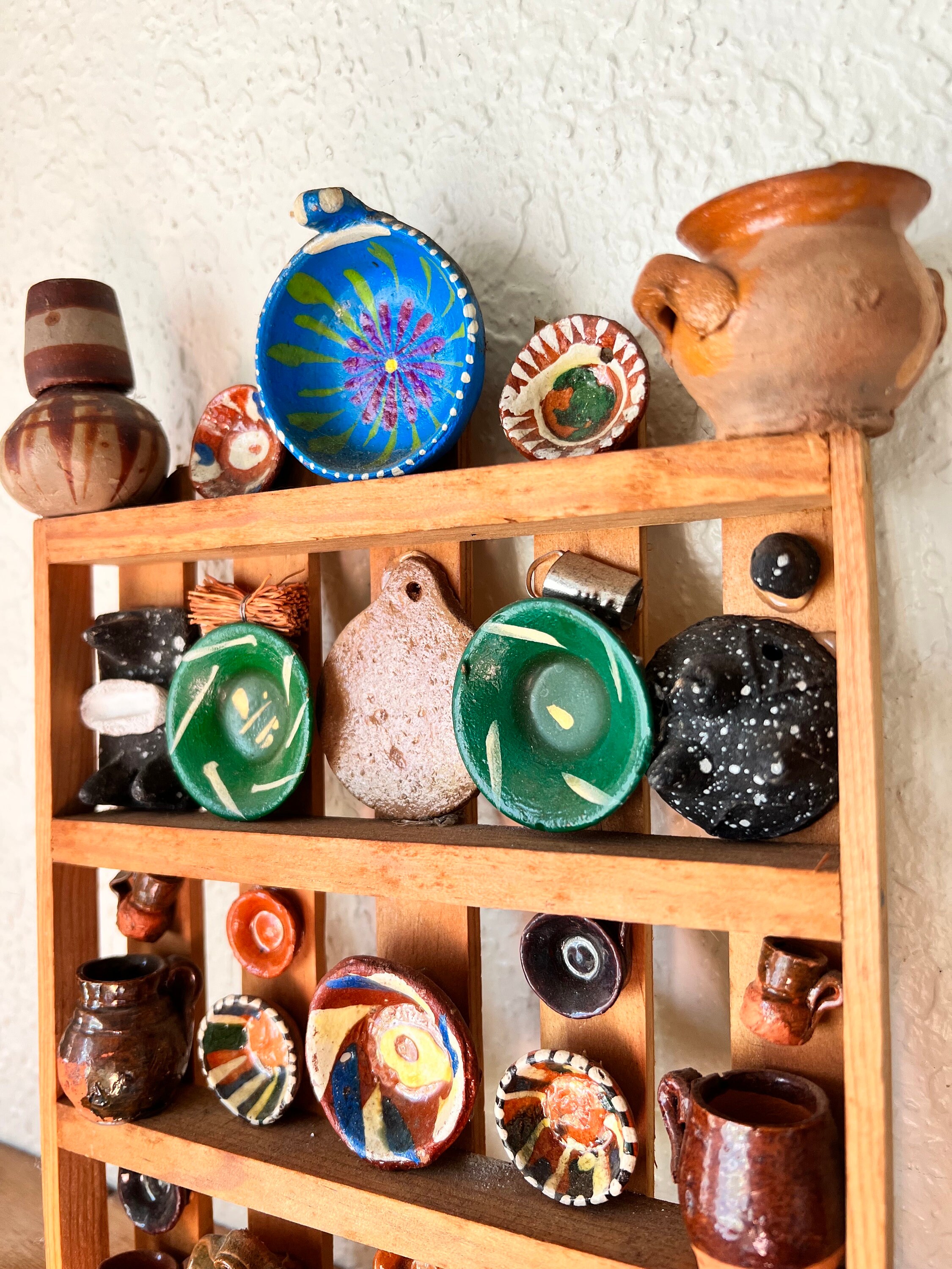Vintage Mexican Folk Art Miniature Pottery Decor - Etsy Vintage Mexican Folk Art Miniature Pottery Decor - Etsy
