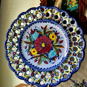 Vintage Ceramic Portugal Decorative Plate