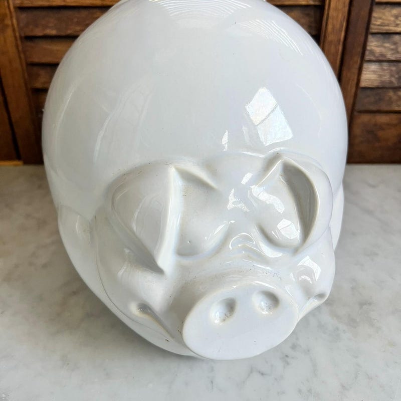 Pig Cookie Jar - Etsy