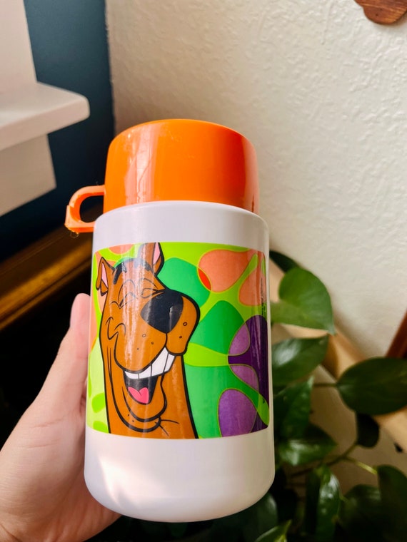 Vintage 2000 Orange Scooby Doo Lunchbox and Therm… - image 6