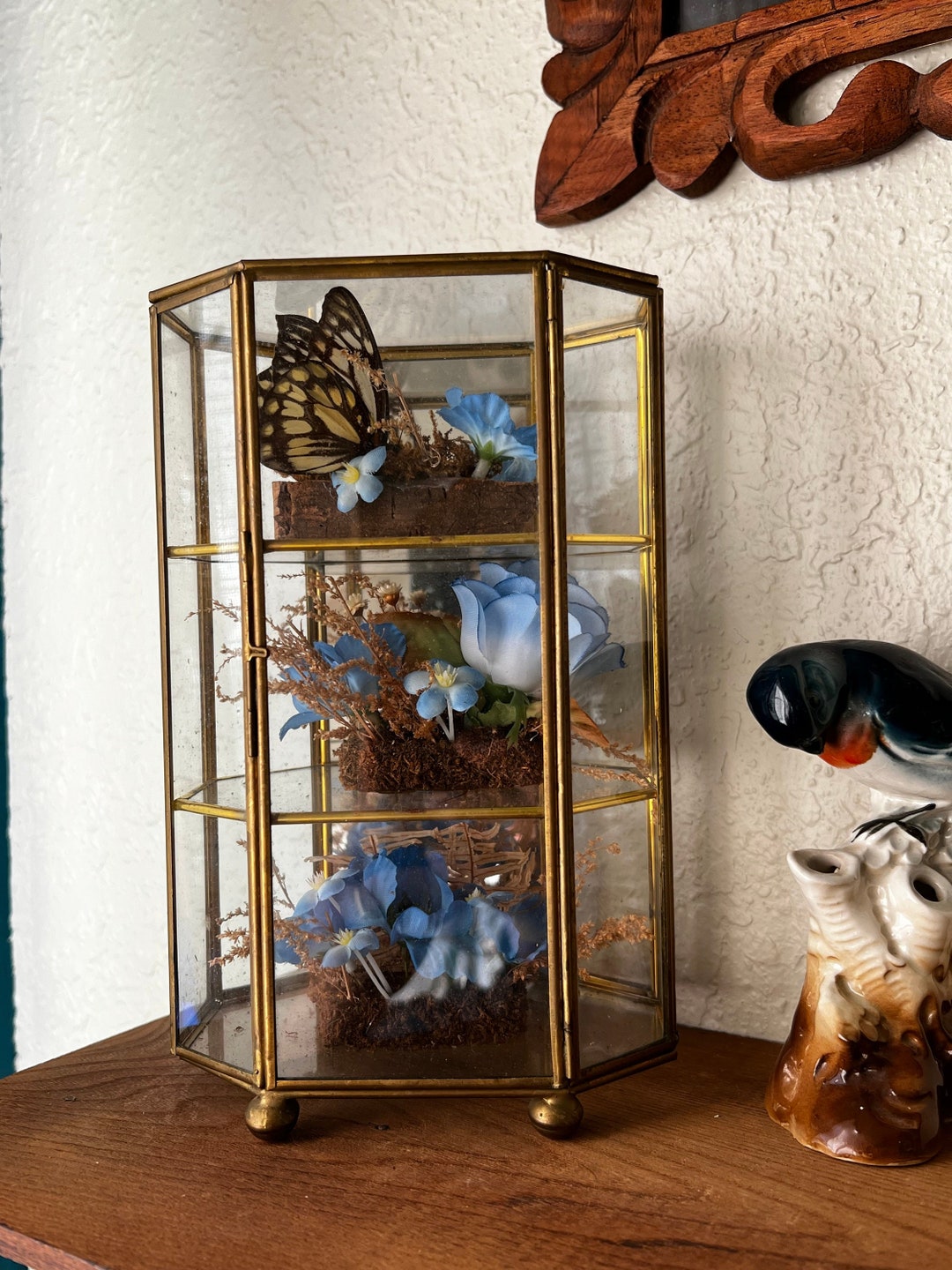 Small 2024 glass curio