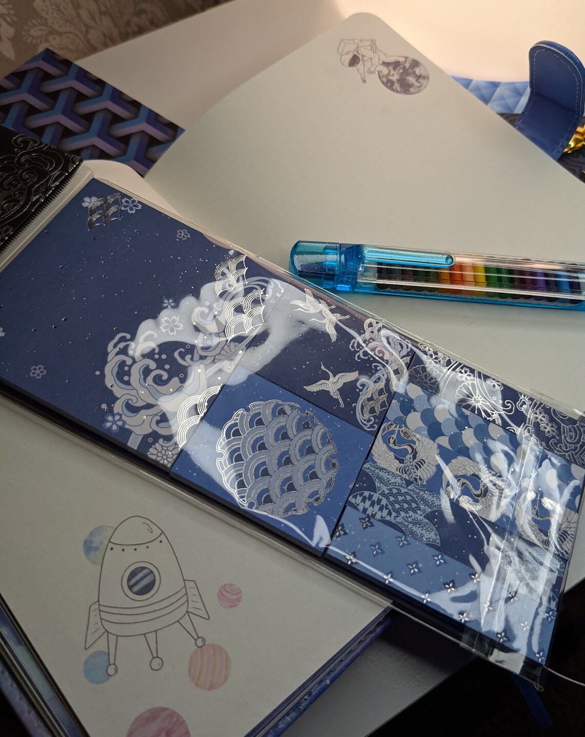 Space Astronaut Journal Collection Bundle Kit Notebook Etsy