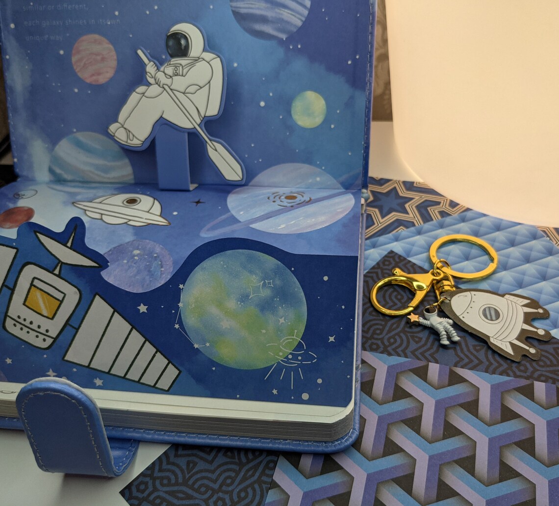 Space Astronaut Journal Collection Bundle Kit Notebook Etsy