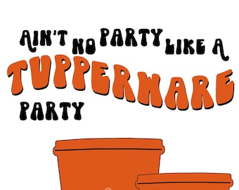 Tupperware Party, direct downloaden, afdrukbaar