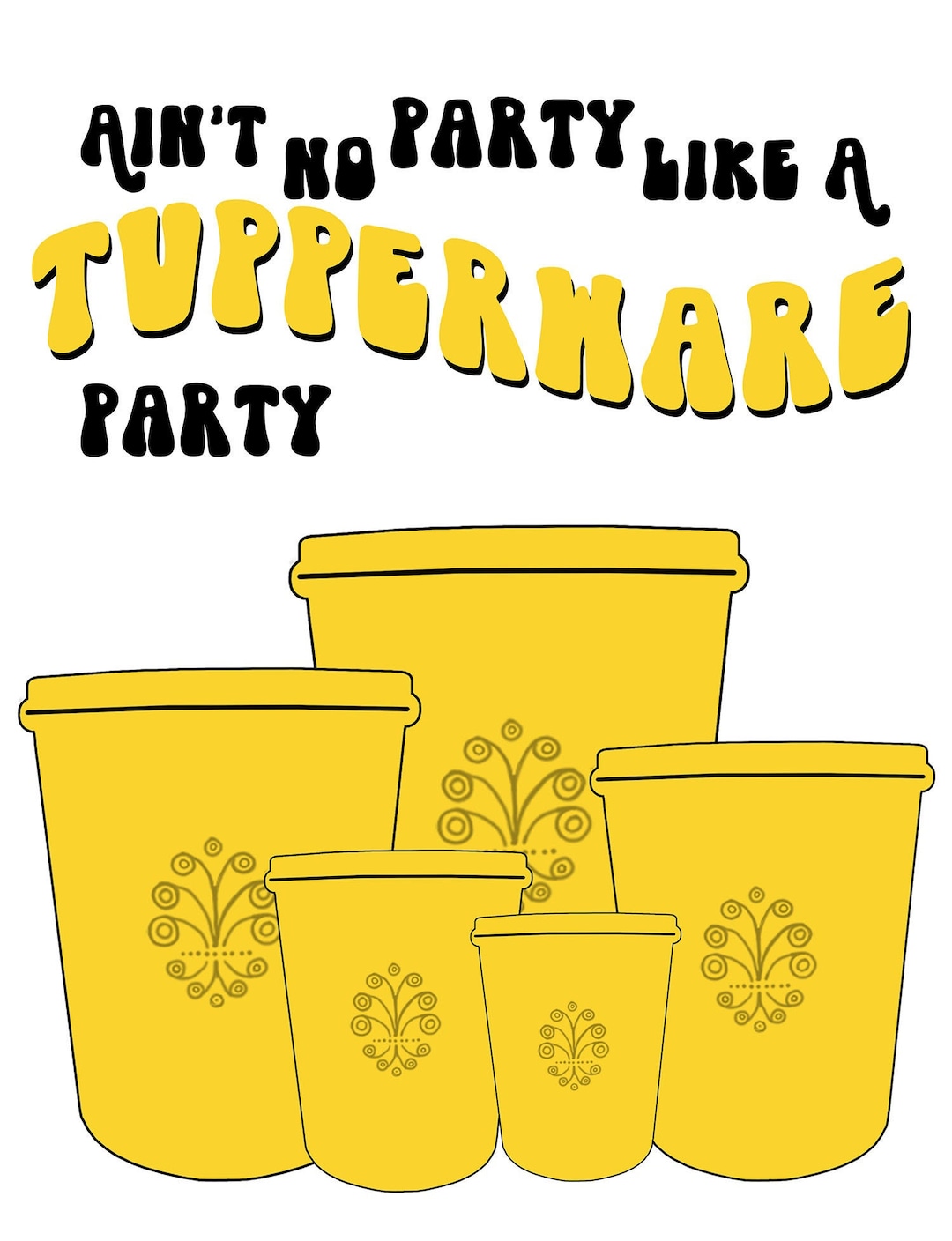 Tupperware Party, Instant Download, Printable - Etsy