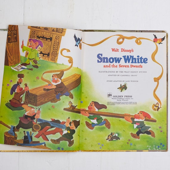 Walt Disney's Snow White and the Seven Dwarfs, 1976 Printing