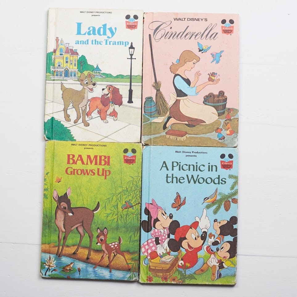 Vintage Disney Book Club Books - Etsy