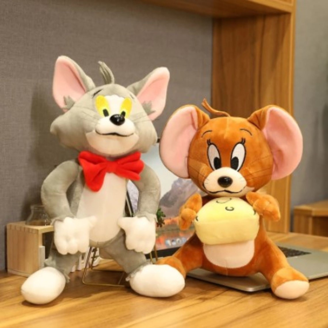 Tom And Jerry Plush Toy For Kids Cartoon Soft Large Etsy