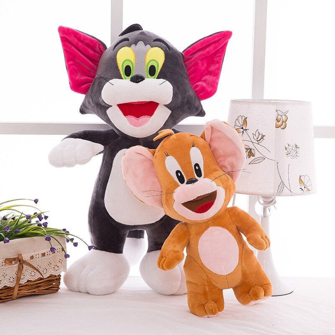 Tom And Jerry Plush Toy For Kids Cartoon Soft Etsy