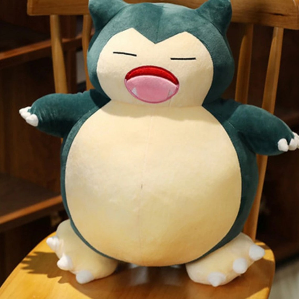 Snorlax Plush Toy Pokemon Giant | Etsy