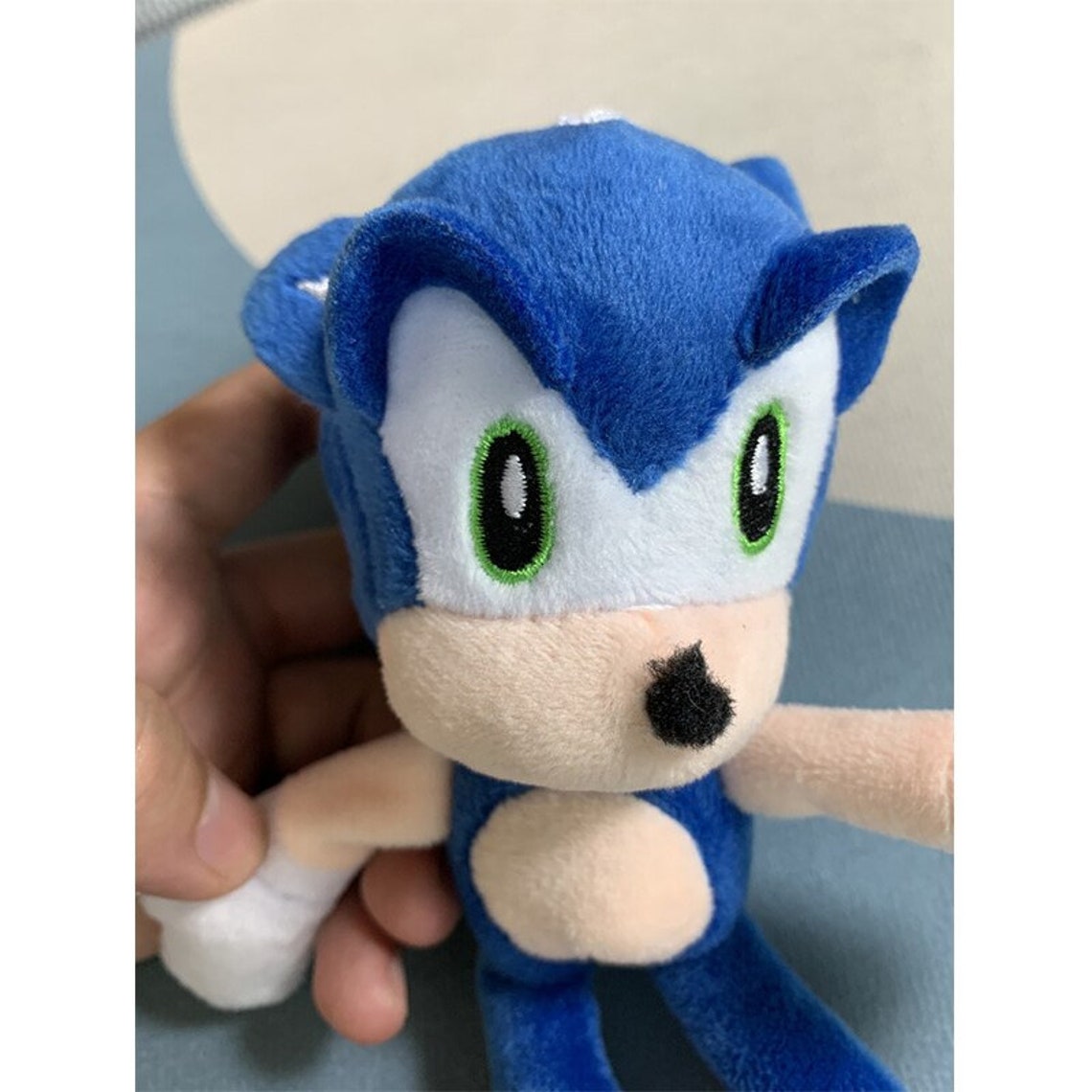 Sonic The Hedgehog Plush Doll Toy Soft Stuffed Gift For Kids Etsy