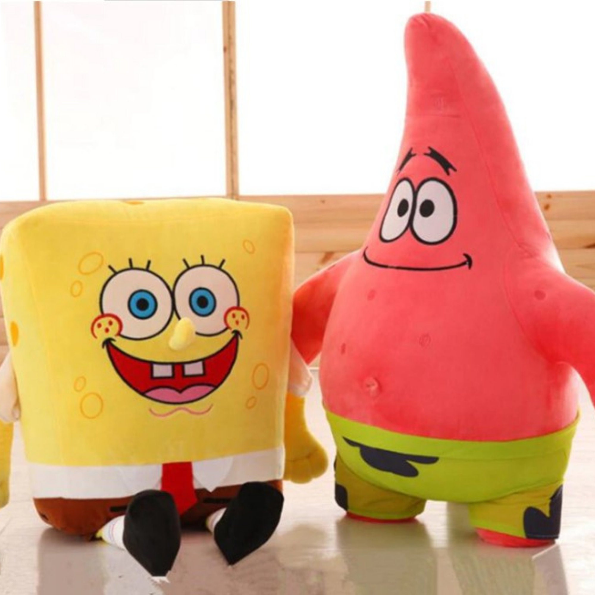 Spongebob Plush Toys Squarepants Set Patrick Star Etsy