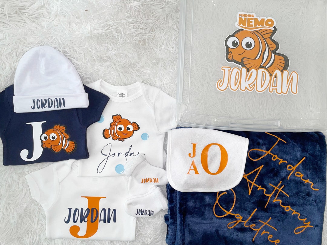 Small Personalized Baby Box- Baby Boy- Baby Girl